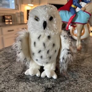 Douglas Legend Realistic‎ Snowy Owl Plush 10" Stuffed Animal Cuddle Toys #28